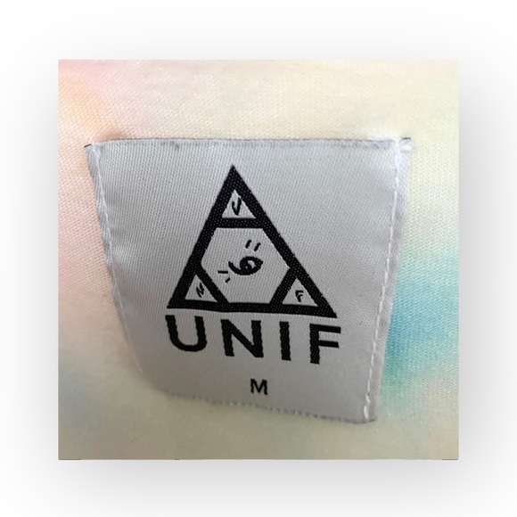 VHTF: new UNIF 🜸 Take Me To Your Dealer Muscle Tee 🜸 Pastel Tie Dye Weed Alien - Picture 10 of 16